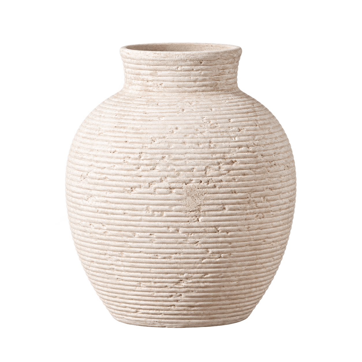 Vanselia Ceramic Flower Vase, 6.3 Inch (Demo)