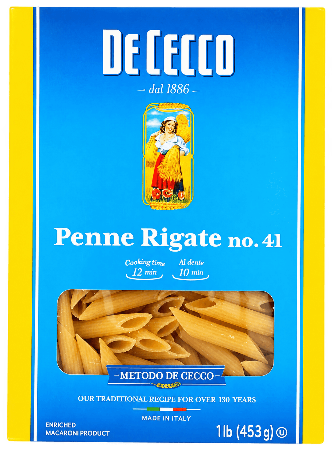 [DEMO] De Cecco Penne Rigate No. 41 Pasta, 16 oz