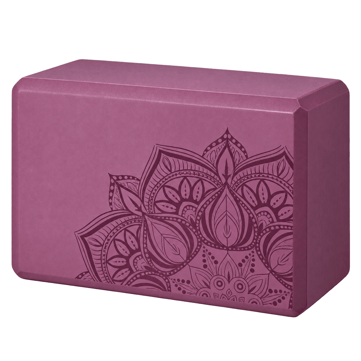 Gaiam Latex-Free EVA Foam Yoga Block, 9 × 6 × 4 in